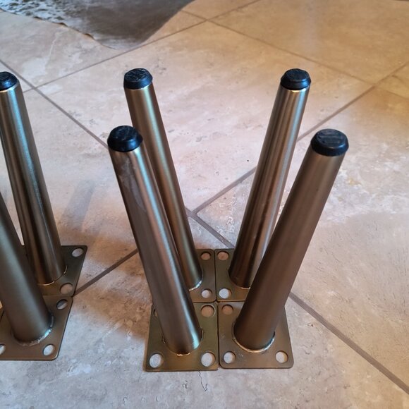 (8) Angled 9" Tapered MCM Legs - Picture 3 of 5